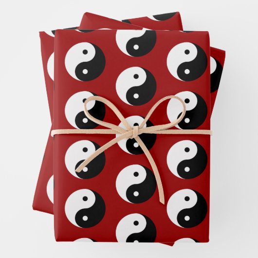 Yin und Yang Geschenkpapier Set (Beispiel)