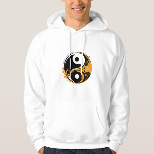 YIN UND YANG HOODIE (Vorderseite)