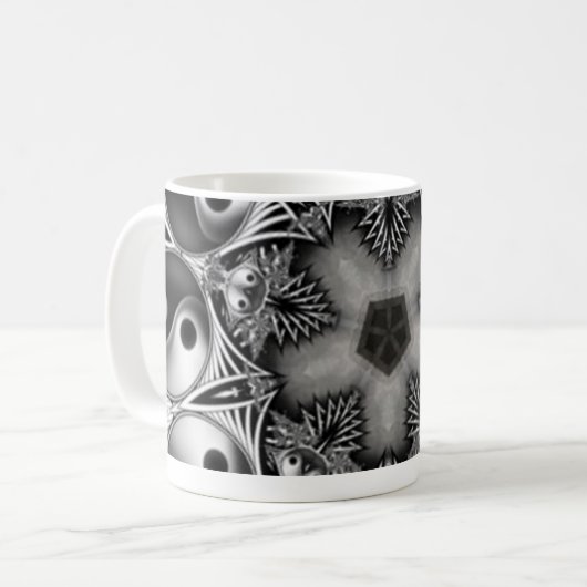 Yin und Yang Kaffeetasse (Vorderseite Links)