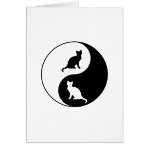 Yin und Yang-Katze
