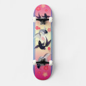 Yin und Yang Koi Skateboard (Vorderseite)