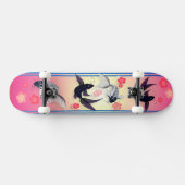 Yin und Yang Koi Skateboard (Horizontal)