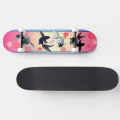 Yin und Yang Koi Skateboard (Horizontal)