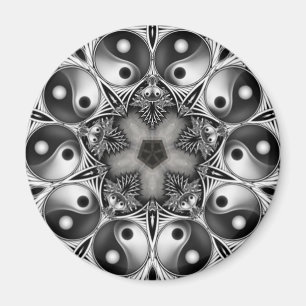 Yin und Yang Magnet