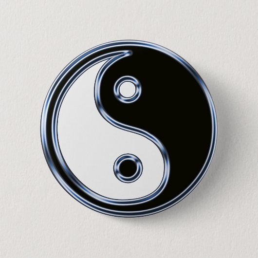 Yin und Yang Medallion Button (Vorderseite)