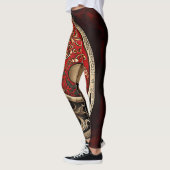 Yin und Yang Meditation und Yoga Leggings (Links)