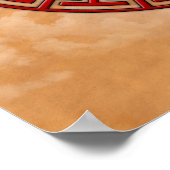 Yin und Yang Poster (Ecke)