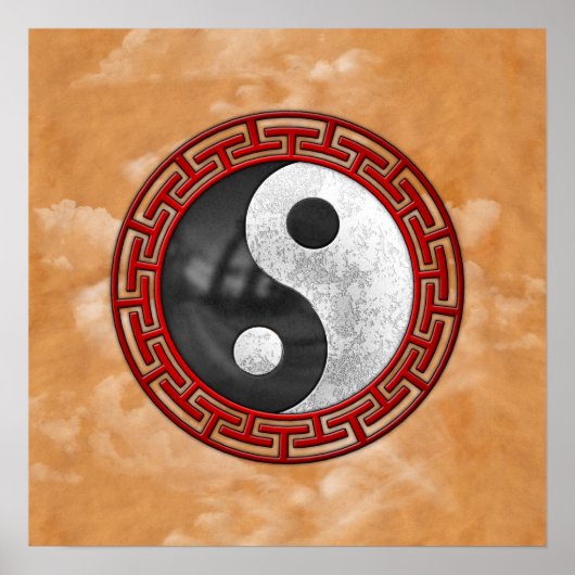 Yin und Yang Poster (Vorne)