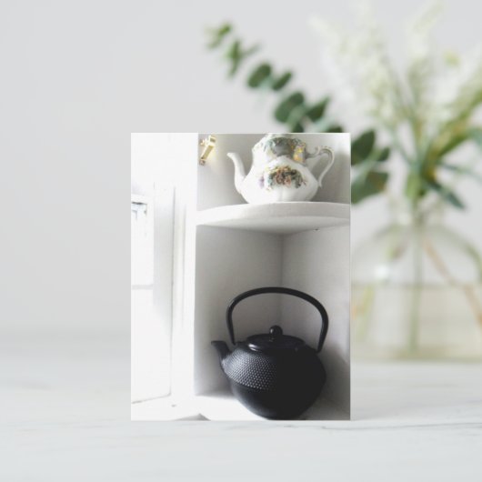 Yin und Yang Postkarte (Stehend Vorderseite)