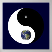 Yin und Yang Print Poster (Vorne)