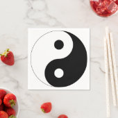 Yin und Yang Serviette (Beispiel)