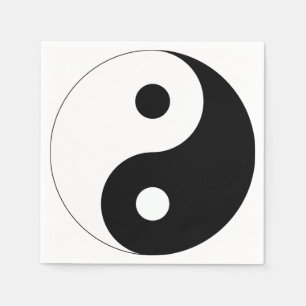 Yin und Yang Serviette