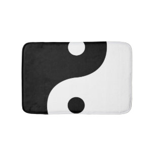 Yin und Yang Sides Badematte