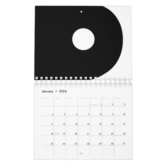 Yin und Yang Sides Kalender (Jan 2026)
