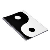 Yin und Yang Sides Notizblock (Rechte Seite)
