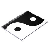Yin und Yang Sides Notizblock (Linke Seite)