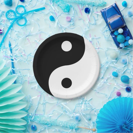 Yin und Yang Sides Pappteller (Party)