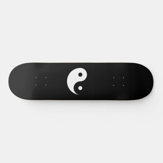 Yin und Yang, Skateboard (Horizontal)