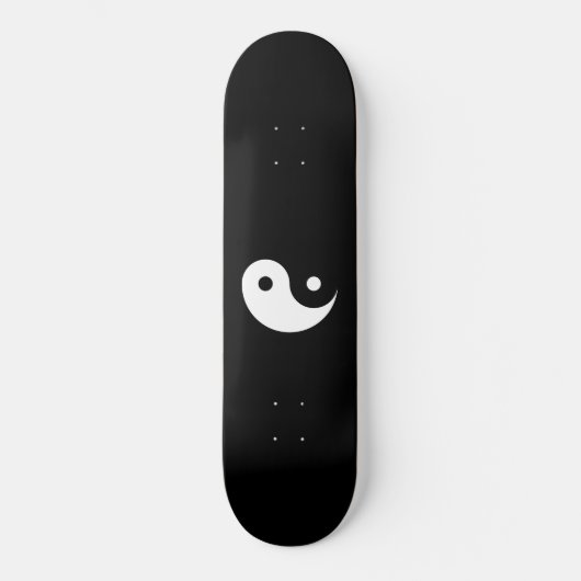 Yin und Yang, Skateboard (Vorderseite)