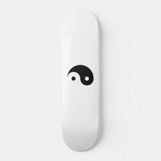 Yin und Yang, Skateboard (Vorderseite)