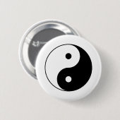 YIN UND YANG-Symbol Button (Vorne & Hinten)