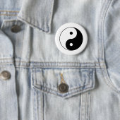 YIN UND YANG-Symbol Button (Beispiel)