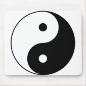 YIN UND YANG-Symbol Mousepad (Vorne)
