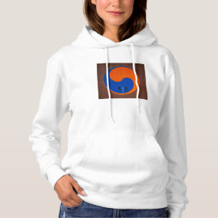 Yin und Yang-Symbol, Südkorea Hoodie