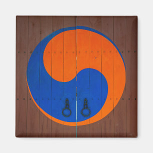 Yin und Yang-Symbol, Südkorea Magnet