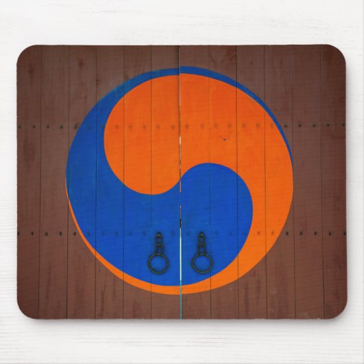 Yin und Yang-Symbol, Südkorea Mousepad (Vorne)