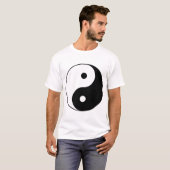 YIN UND YANG-Symbol T-Shirt (Vorne ganz)
