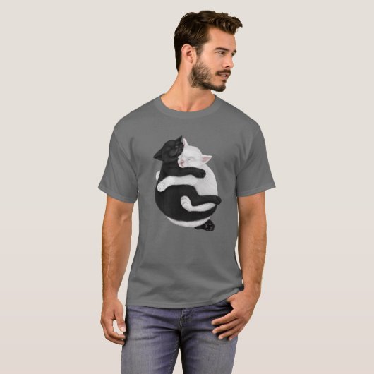 Yin und Yang T-Shirt (Vorne ganz)