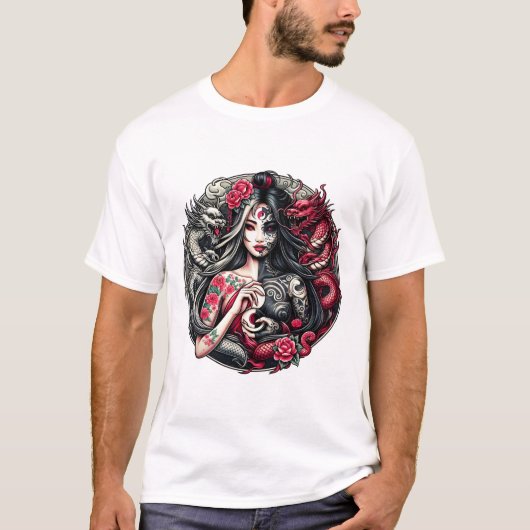 Yin und Yang T - Shirt (Vorderseite)
