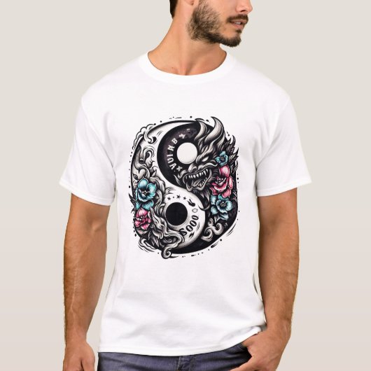 Yin und Yang T - Shirt (Vorderseite)