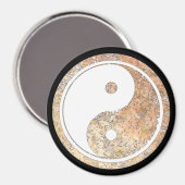 Yin und Yang Talking Canyons, New Mexico Magnet (Vorderseite/Rückseite)