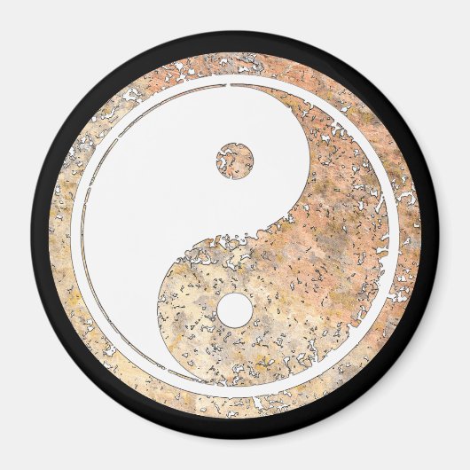 Yin und Yang Talking Canyons, New Mexico Magnet (Vorne)