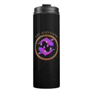 Yin und Yang Thermosbecher