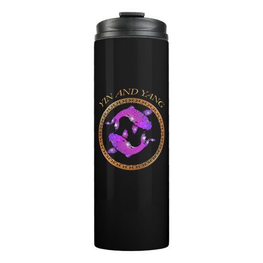 Yin und Yang Thermosbecher (Vorderseite)