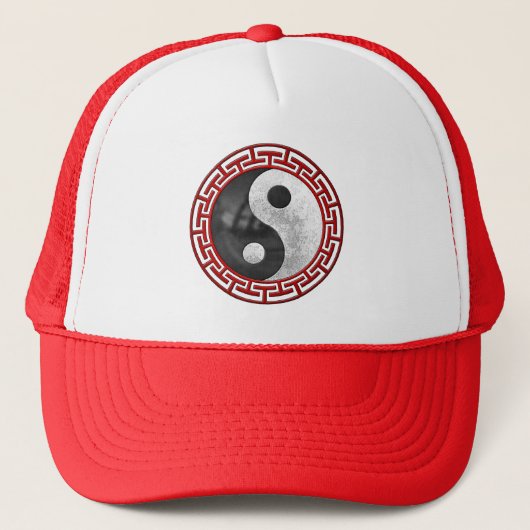 Yin und Yang Truckerkappe (Vorderseite)