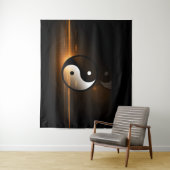 Yin und Yang-Wand-Tapisserie Wandteppich (Beispiel)