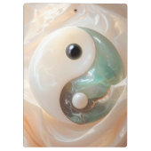 YIN UND YANG - Yijing Klemmbrett (Rückseite)