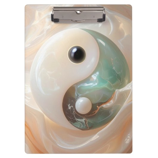 YIN UND YANG - Yijing Klemmbrett (Vorderseite)