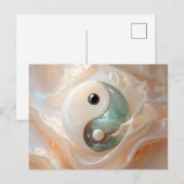 YIN UND YANG - Yijing Postkarte (Vorne/Hinten)