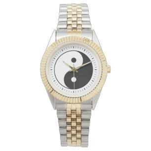 Yin und Yang (Yin-Yang, Yin Yang, 陰 陽) Armbanduhr