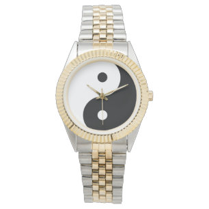 Yin und Yang (YinYang, yin Yang, 陰陽) Armbanduhr