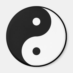 Yin und Yang Yoga Magnet
