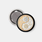 Yin Yang 1 Magnet (Vorderseite/Rückseite)