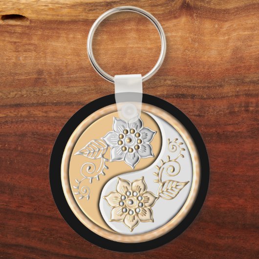 Yin Yang 1 Schlüsselanhänger (Vorderseite)