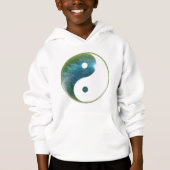 Yin Yang Abstact 1 Hoodie (Vorderseite)