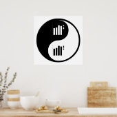 Yin Yang Actuarials Poster (Küche)